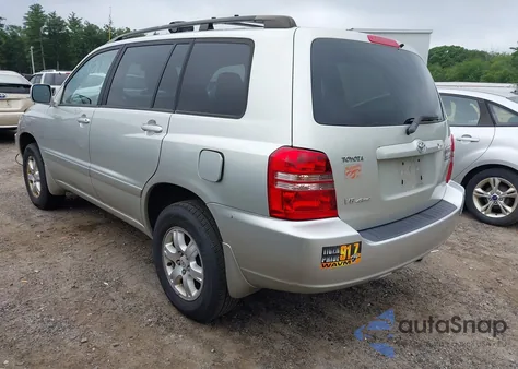 2003 Toyota Highlander V6 from USA, damaged, VIN JTEHF21A330155355